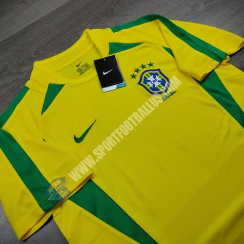 Retro Brazil Home WINNER FIFA World Cup 2002_2