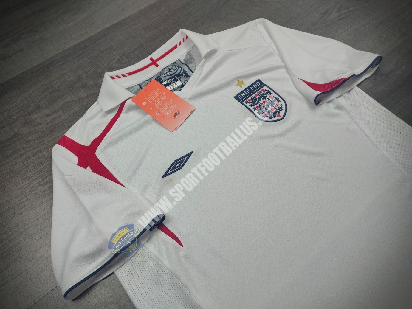 Retro England Home FIFA World Cup 2006_2