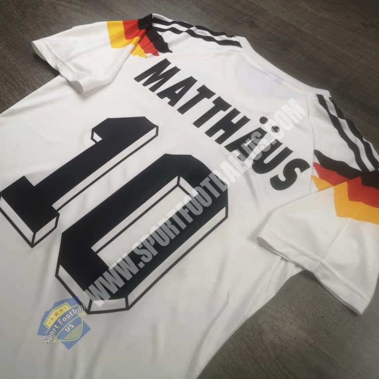 Retro Germany Home FIFA Worldcup 1990 10 MATTHAUS_02