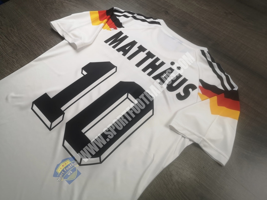 Retro Germany Home FIFA Worldcup 1990 10 MATTHAUS_02