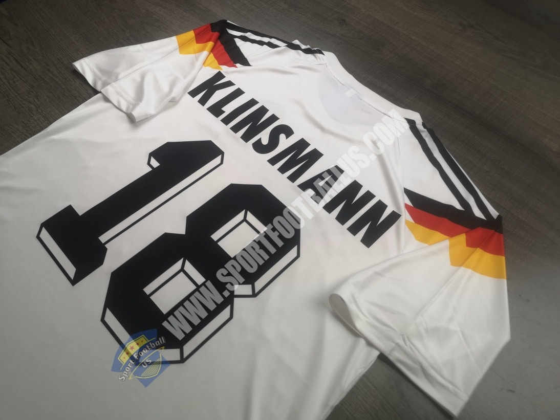 Retro Germany Home FIFA Worldcup 1990 18 KLINSMANN_02