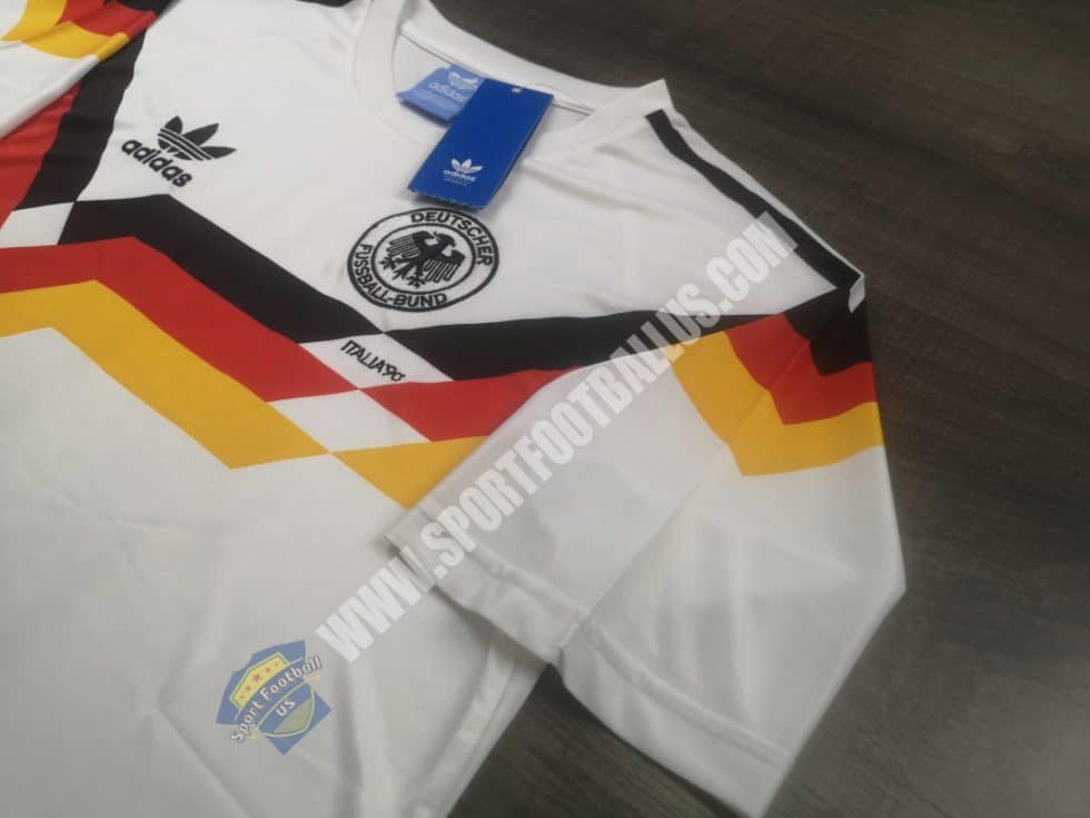 [Retro] – Germany Home FIFA Worldcup 1990 10 MATTHAUS - SportFootballUS