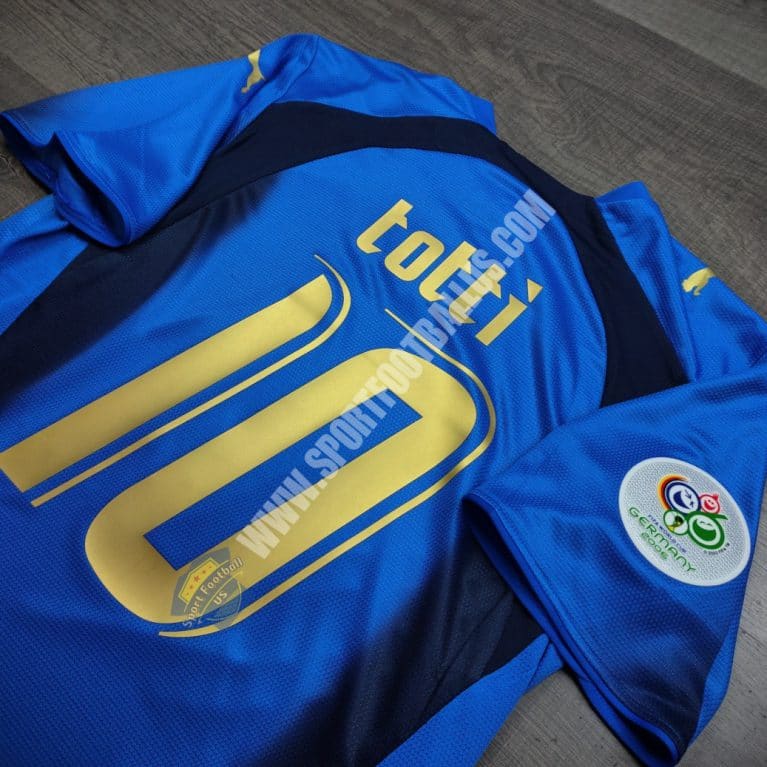 Retro Italy Home Champ Worldcup 2006 10 TOTTI_07