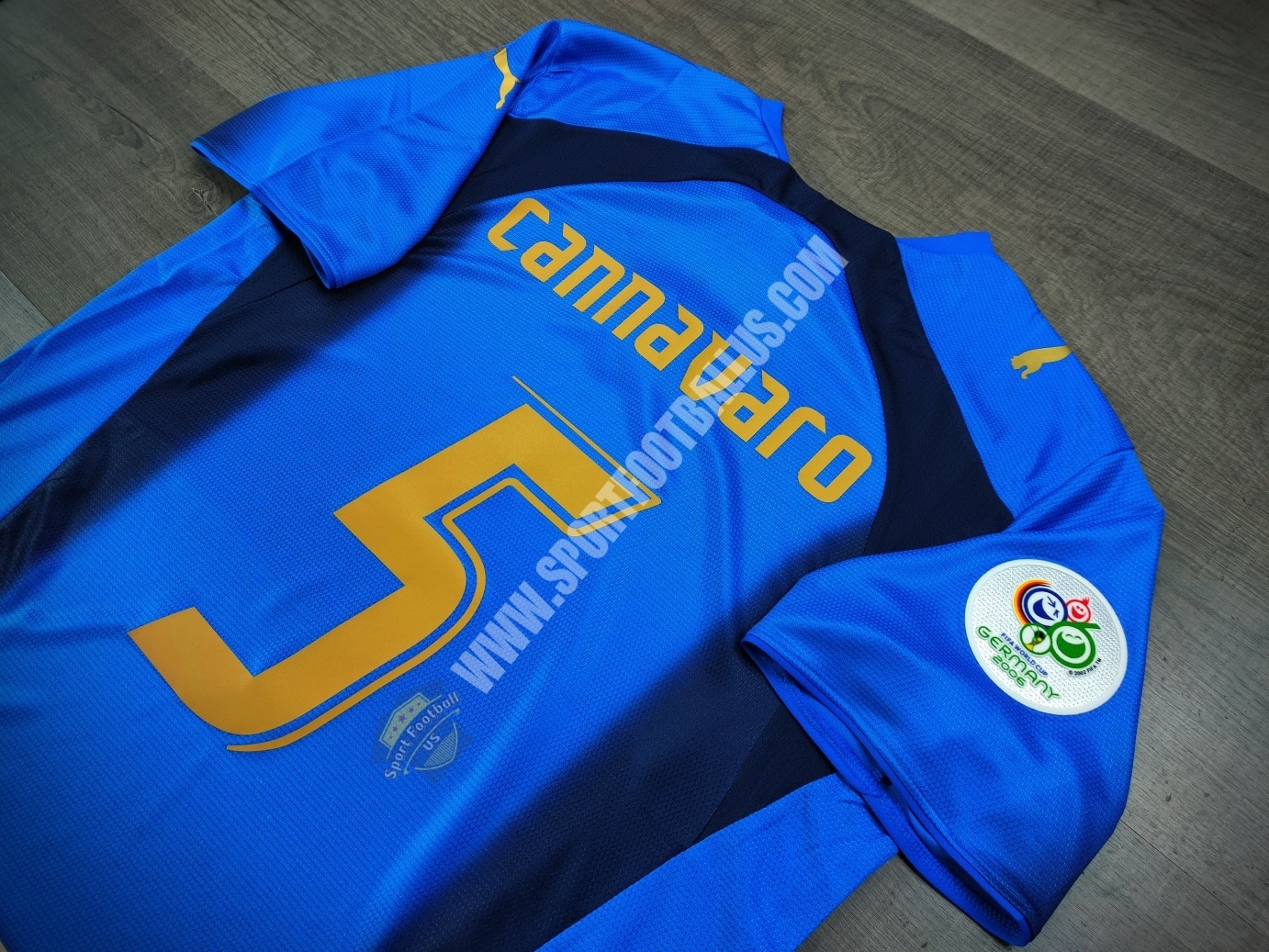 Retro Italy Home Champ Worldcup 2006 5 CANNAVARO_05