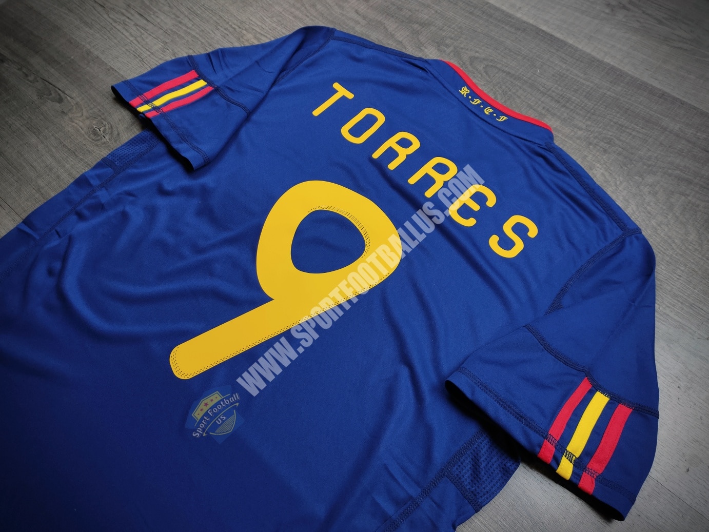 Retro Spain Away WINNER FIFA World Cup 2010 9 TORRES_06