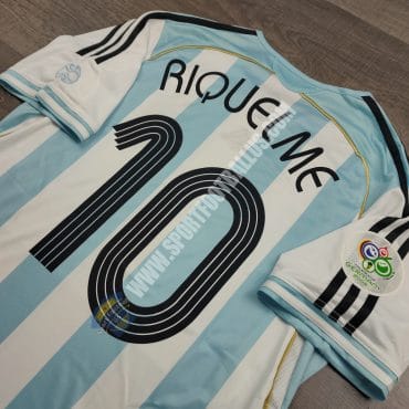 Retro Argentina Home FIFA Worldcup 2006 10 RIQUEME_06