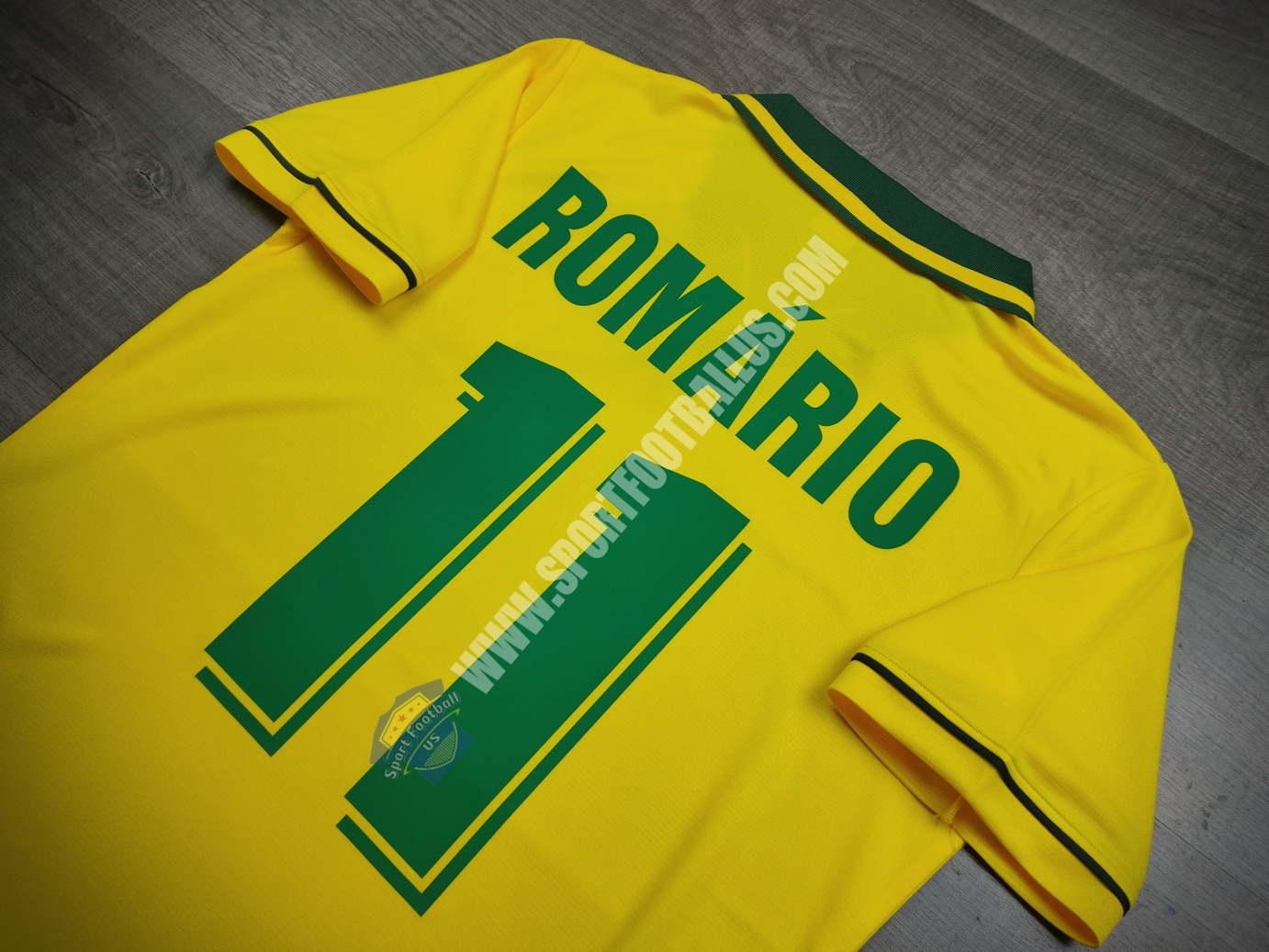 Retro Brazil Home Champion FIFA Worldcup 1994 11 ROMARIO_06