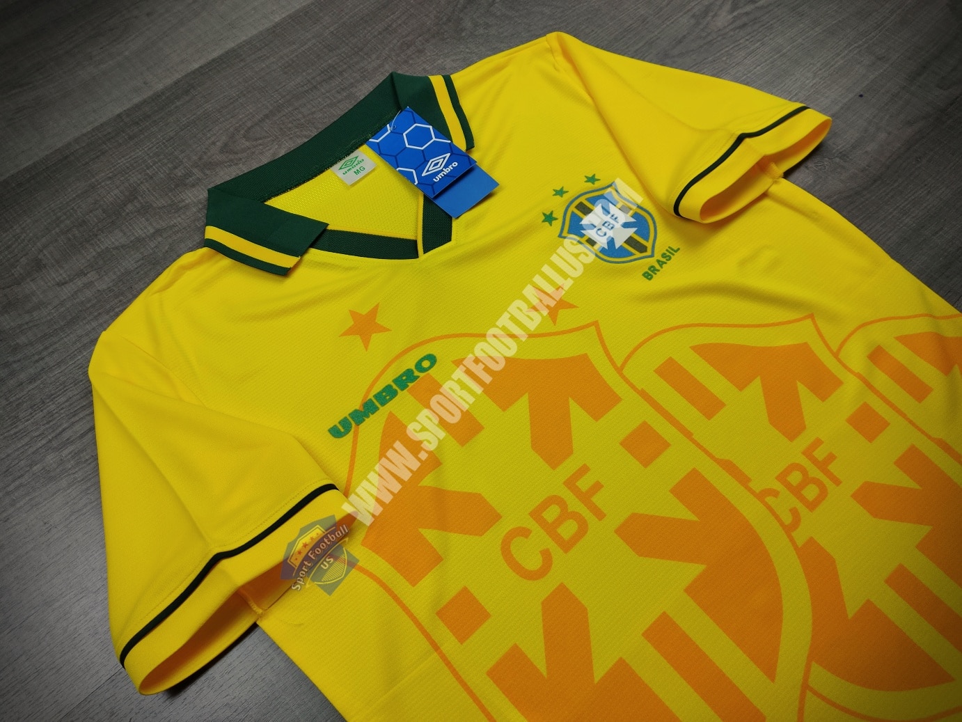 Retro Brazil Home Champion FIFA Worldcup 1994_02