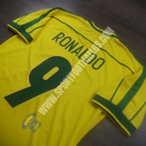 Retro Brazil Home Worldcup 1998 9 RONALDO_06