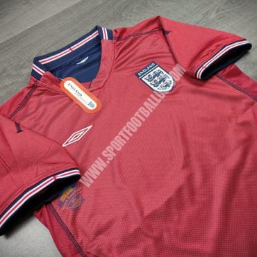 Retro England Away FIFA Worldcup 2002_02