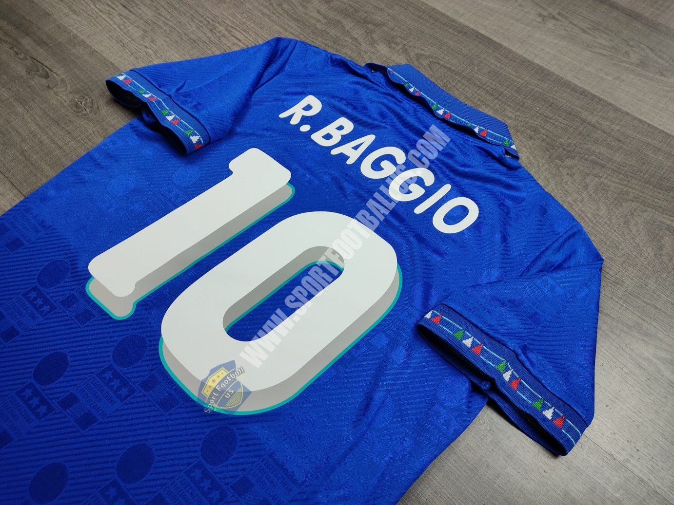 Retro Italy Home FIFA Worldcup 1994 10 BAGGIO_06